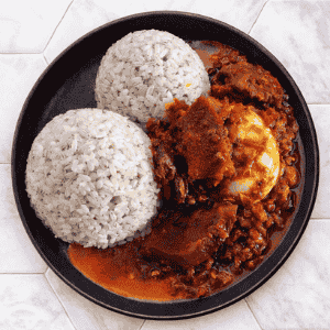 Ofada Rice & Stew image 1